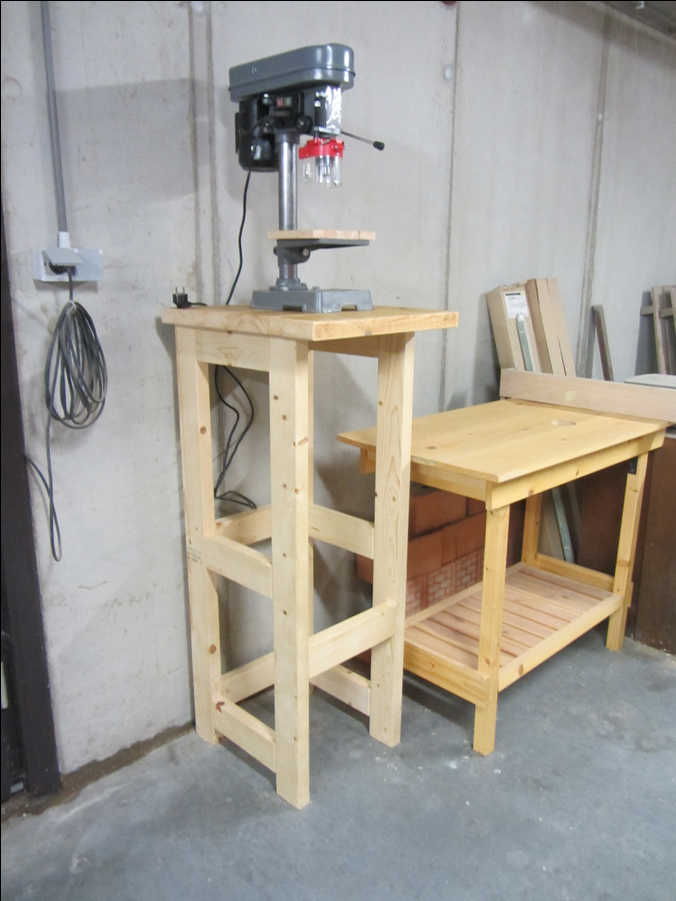 40x90 Drill Press Stand by 80sAstronaut SimpleCove